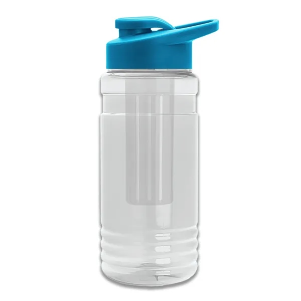 20 OZ. Transparent Bottle with Drink Thru Lid and Infuser... from ASI 40480 Koozie Group
