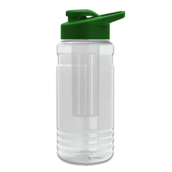 20 OZ. Transparent Bottle with Drink Thru Lid and Infuser... from ASI 40480 Koozie Group