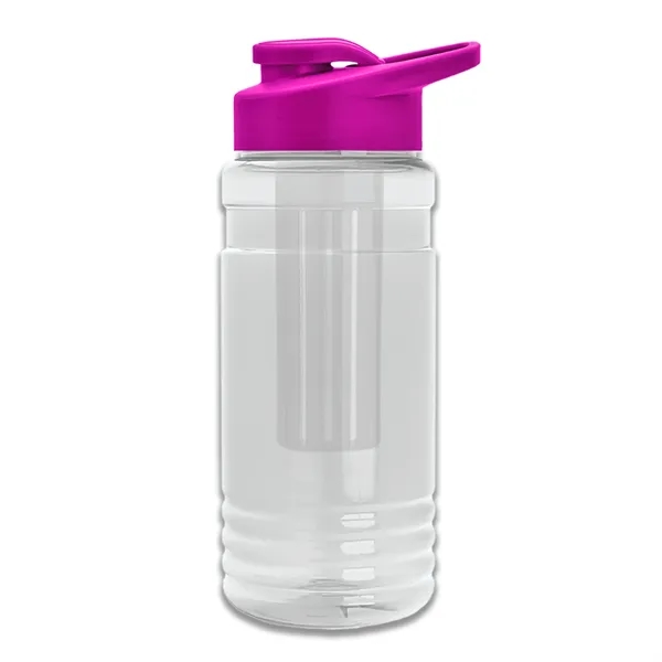 20 OZ. Transparent Bottle with Drink Thru Lid and Infuser... from ASI 40480 Koozie Group