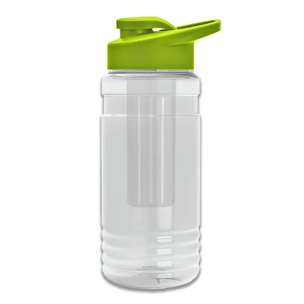 20 OZ. Transparent Bottle with Drink Thru Lid and Infuser... from ASI 40480 Koozie Group
