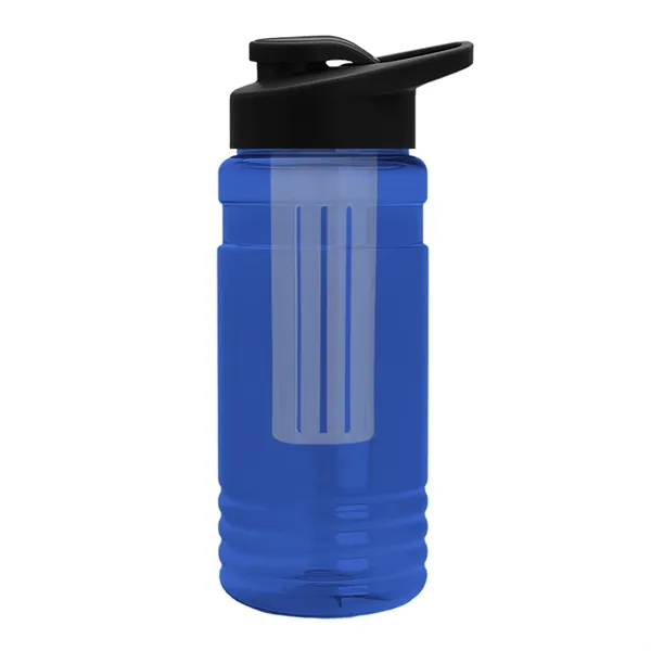 20 OZ. Transparent Bottle with Drink Thru Lid and Infuser... from ASI 40480 Koozie Group