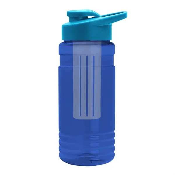20 OZ. Transparent Bottle with Drink Thru Lid and Infuser... from ASI 40480 Koozie Group
