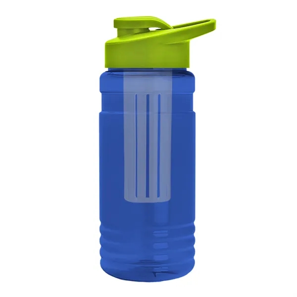 20 OZ. Transparent Bottle with Drink Thru Lid and Infuser... from ASI 40480 Koozie Group