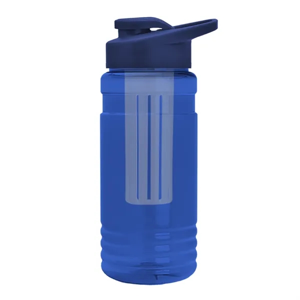 20 OZ. Transparent Bottle with Drink Thru Lid and Infuser... from ASI 40480 Koozie Group