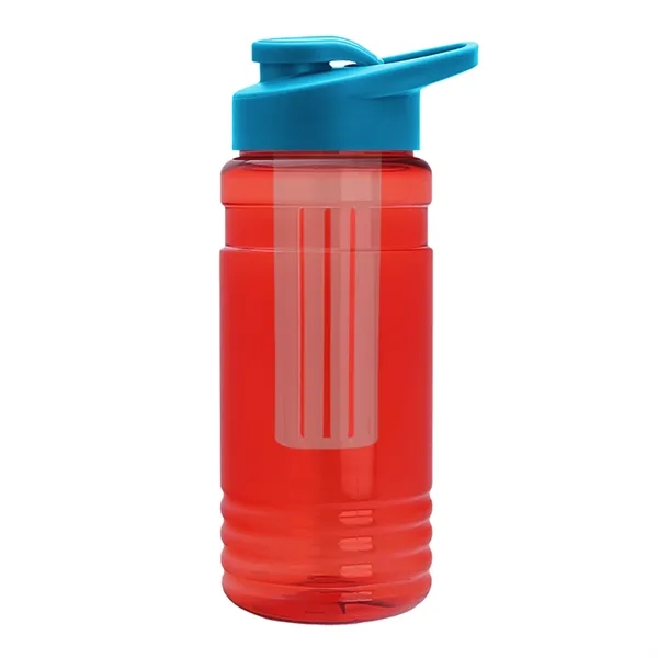 20 OZ. Transparent Bottle with Drink Thru Lid and Infuser... from ASI 40480 Koozie Group