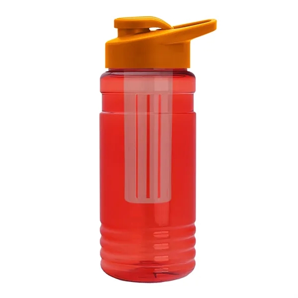 20 OZ. Transparent Bottle with Drink Thru Lid and Infuser... from ASI 40480 Koozie Group