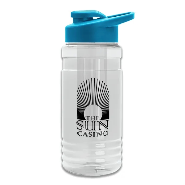 20 OZ. Transparent Bottle with Drink Thru Lid and Infuser... from ASI 40480 Koozie Group