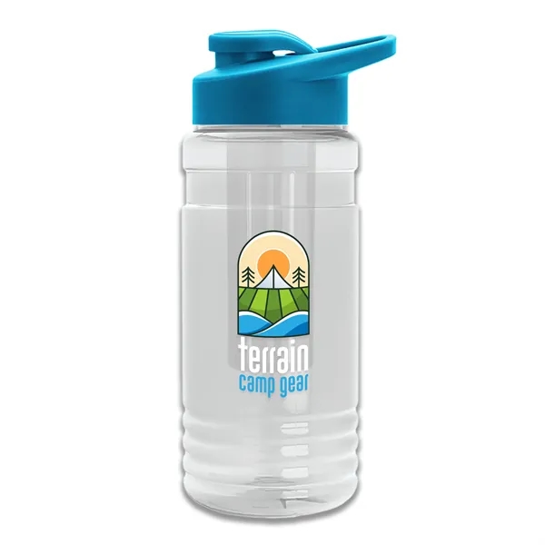 20 OZ. Transparent Bottle with Drink Thru Lid and Infuser... from ASI 40480 Koozie Group