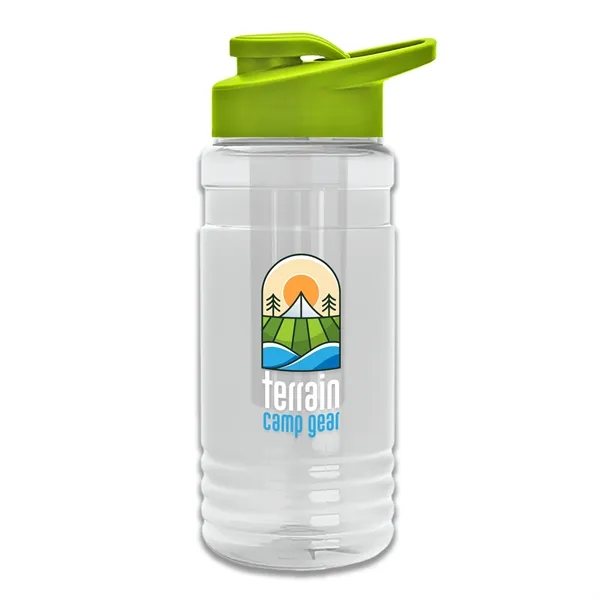 20 OZ. Transparent Bottle with Drink Thru Lid and Infuser... from ASI 40480 Koozie Group