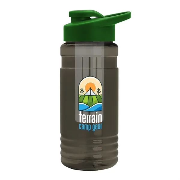 20 OZ. Transparent Bottle with Drink Thru Lid and Infuser... from ASI 40480 Koozie Group