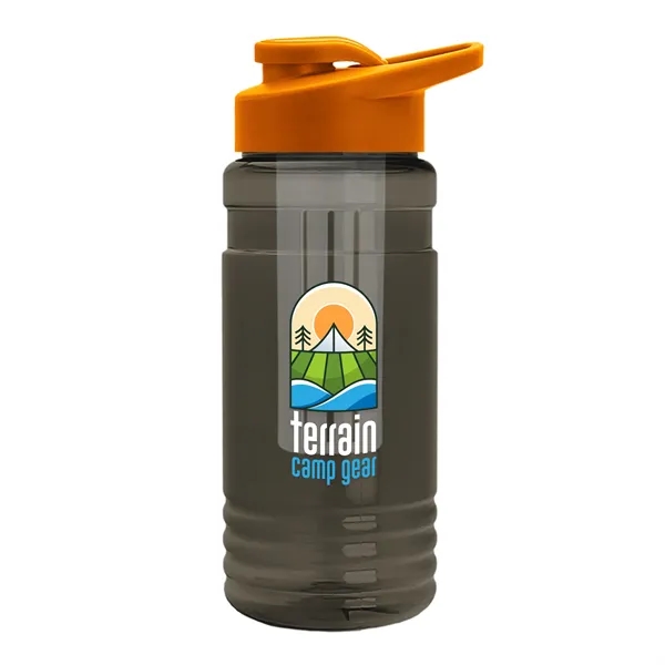 20 OZ. Transparent Bottle with Drink Thru Lid and Infuser... from ASI 40480 Koozie Group