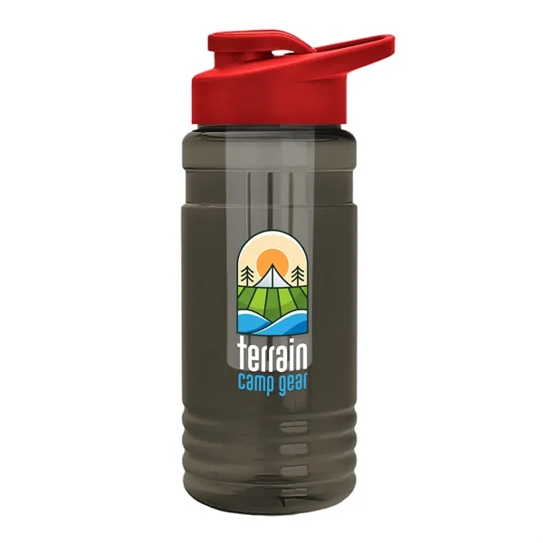 20 OZ. Transparent Bottle with Drink Thru Lid and Infuser... from ASI 40480 Koozie Group