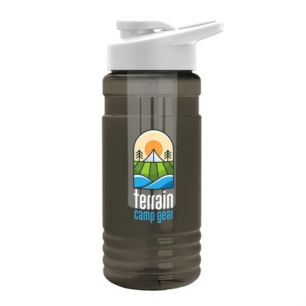 20 OZ. Transparent Bottle with Drink Thru Lid and Infuser... from ASI 40480 Koozie Group