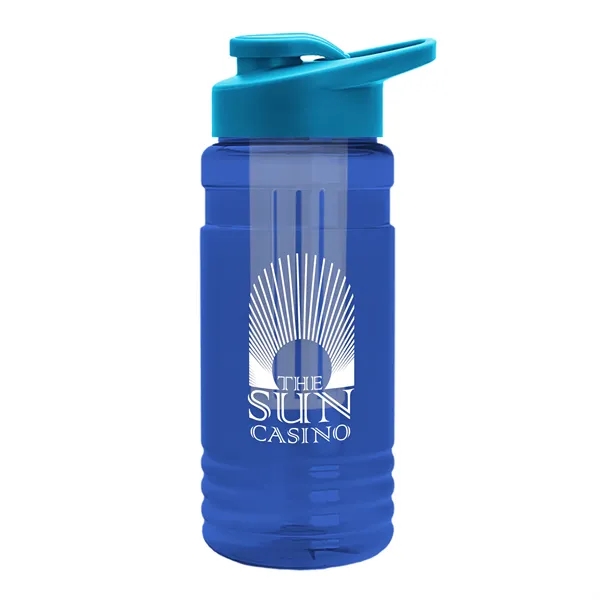 20 OZ. Transparent Bottle with Drink Thru Lid and Infuser... from ASI 40480 Koozie Group