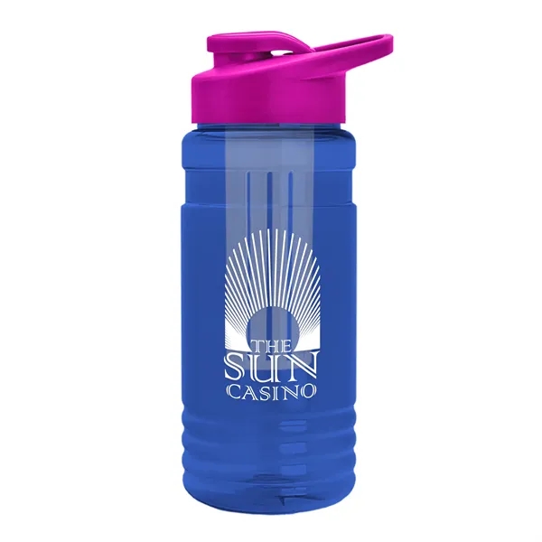 20 OZ. Transparent Bottle with Drink Thru Lid and Infuser... from ASI 40480 Koozie Group