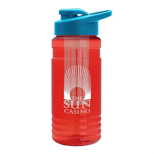 20 OZ. Transparent Bottle with Drink Thru Lid and Infuser... from ASI 40480 Koozie Group