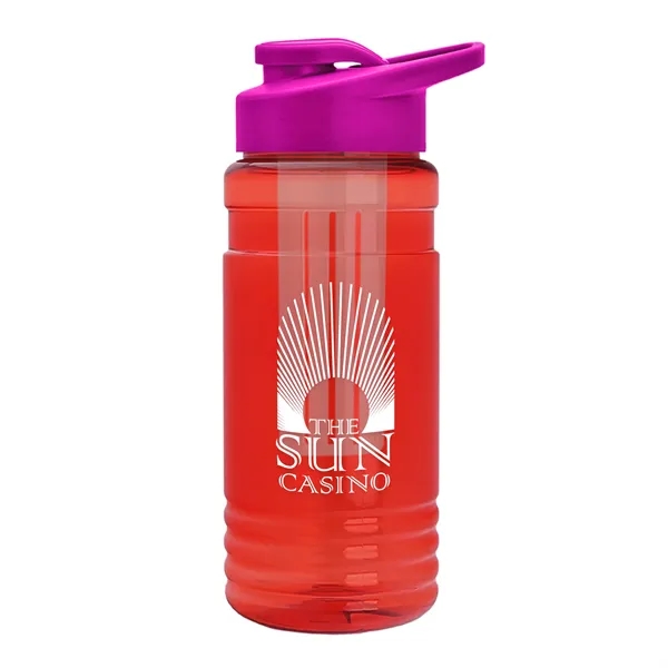 20 OZ. Transparent Bottle with Drink Thru Lid and Infuser... from ASI 40480 Koozie Group