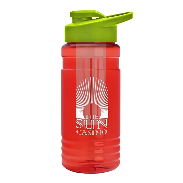20 OZ. Transparent Bottle with Drink Thru Lid and Infuser... from ASI 40480 Koozie Group