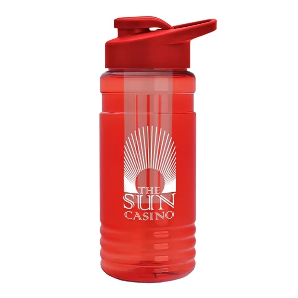 20 OZ. Transparent Bottle with Drink Thru Lid and Infuser... from ASI 40480 Koozie Group