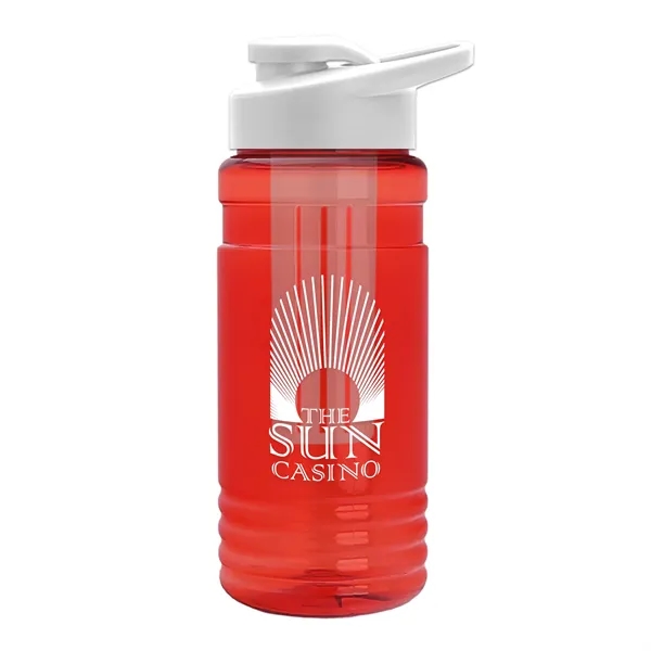 20 OZ. Transparent Bottle with Drink Thru Lid and Infuser... from ASI 40480 Koozie Group