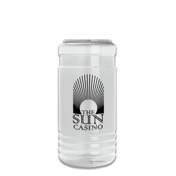 20 OZ. Transparent Bottle with Drink Thru Lid and Infuser... from ASI 40480 Koozie Group