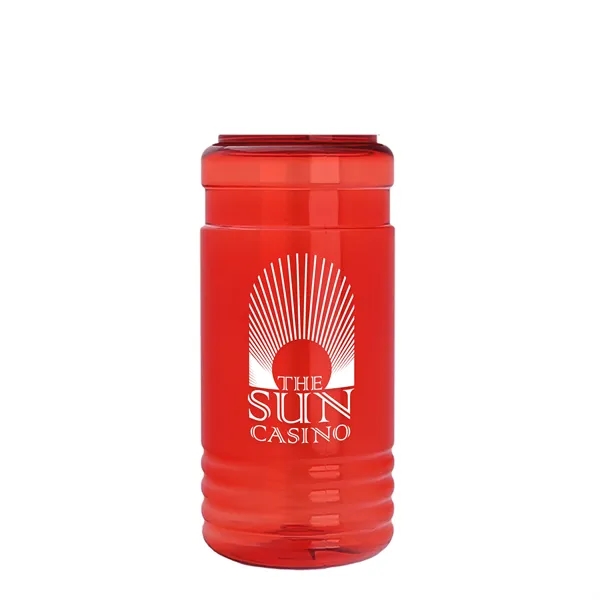 20 OZ. Transparent Bottle with Drink Thru Lid and Infuser... from ASI 40480 Koozie Group