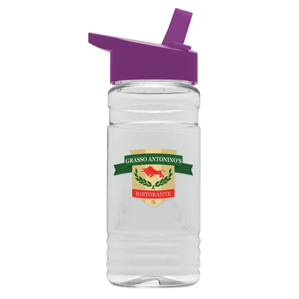 20 oz. Groove Bottle Flip Straw Lid... from ASI 40480 Koozie Group