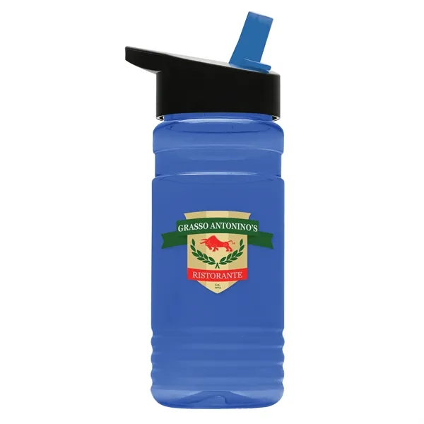 20 oz. Groove Bottle Flip Straw Lid... from ASI 40480 Koozie Group