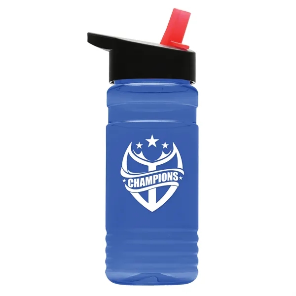 20 oz. Groove Bottle Flip Straw Lid... from ASI 40480 Koozie Group