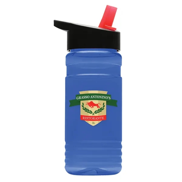 20 oz. Groove Bottle Flip Straw Lid... from ASI 40480 Koozie Group