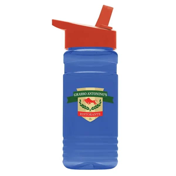 20 oz. Groove Bottle Flip Straw Lid... from ASI 40480 Koozie Group