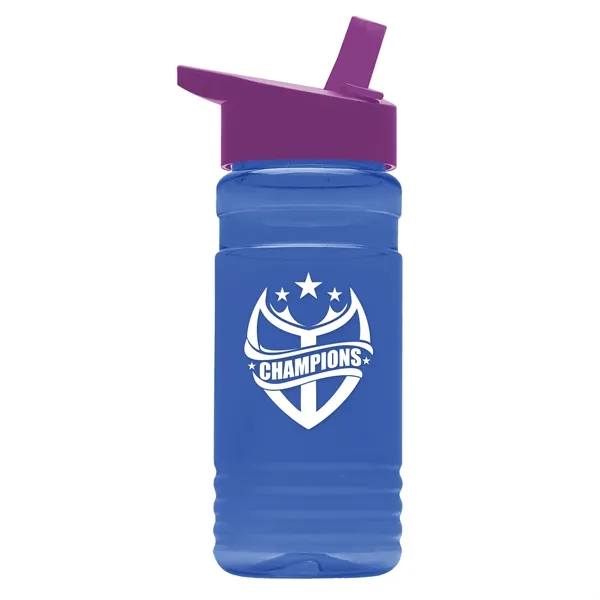 20 oz. Groove Bottle Flip Straw Lid... from ASI 40480 Koozie Group