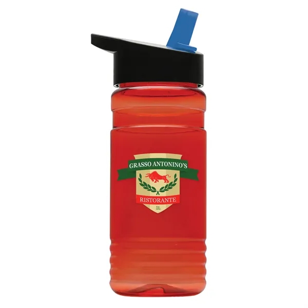 20 oz. Groove Bottle Flip Straw Lid... from ASI 40480 Koozie Group