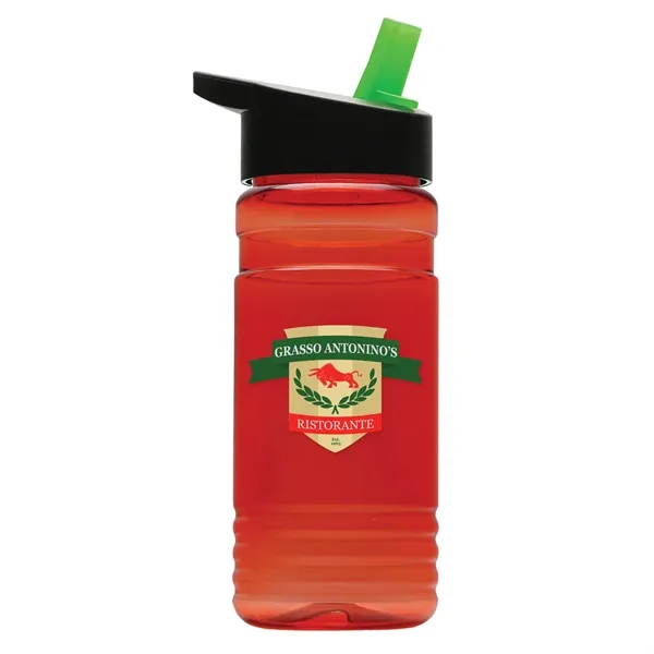 20 oz. Groove Bottle Flip Straw Lid... from ASI 40480 Koozie Group