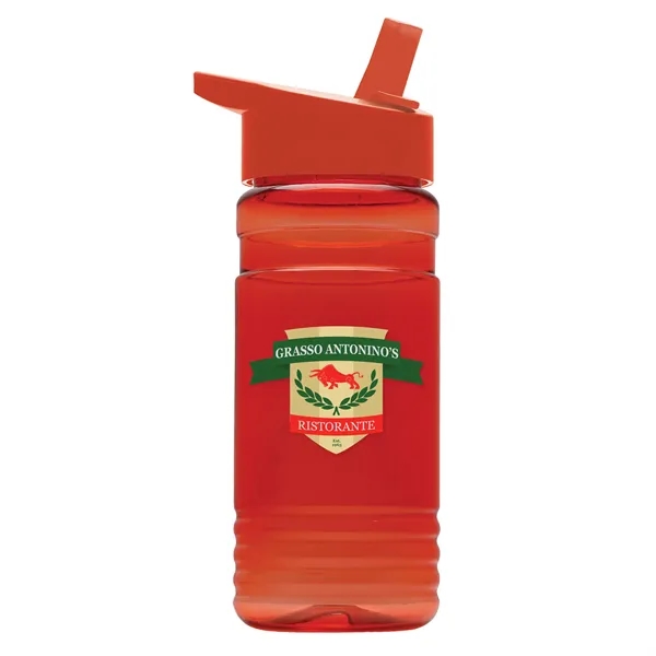 20 oz. Groove Bottle Flip Straw Lid... from ASI 40480 Koozie Group