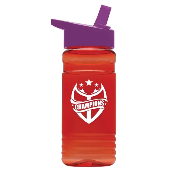 20 oz. Groove Bottle Flip Straw Lid... from ASI 40480 Koozie Group