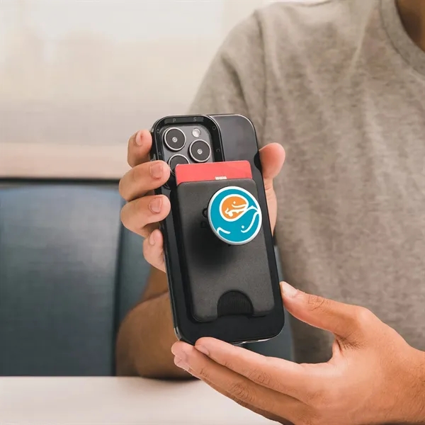 MagSafe-enabled, detachable mobile wallet with built-in PopGrip. Holds up to 3... from ASI 62124 iClick, Inc.