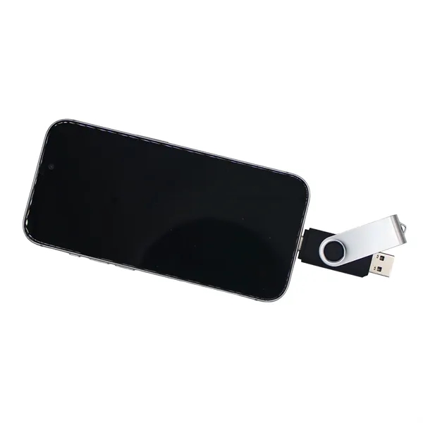 Classic swivel USB.  2.0 speed. Type A & C... from ASI 62124 iClick, Inc.