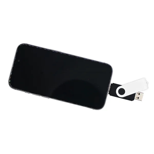 Classic swivel USB.  2.0 speed. Type A & C... from ASI 62124 iClick, Inc.