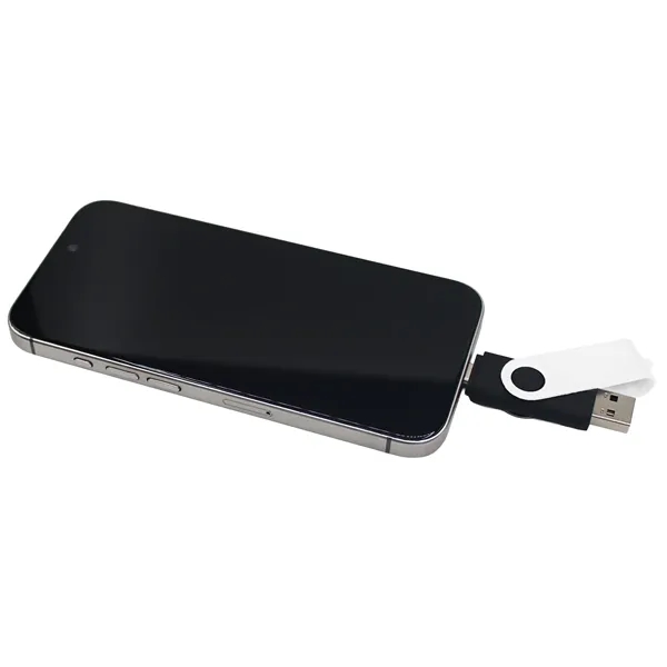 Classic swivel USB.  2.0 speed. Type A & C... from ASI 62124 iClick, Inc.