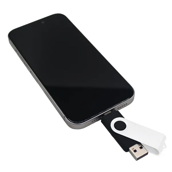 Classic swivel USB.  2.0 speed. Type A & C... from ASI 62124 iClick, Inc.