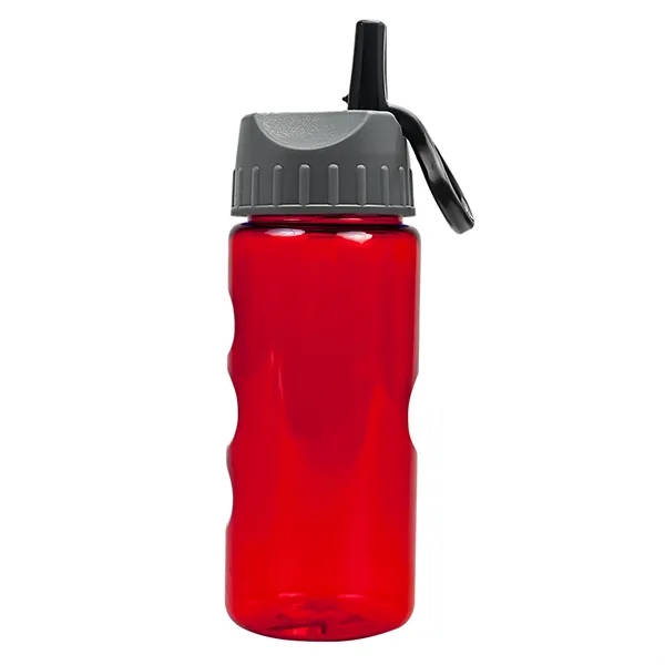 22 oz Mini Mountain Bottle w/ Flip Straw Lid... from ASI 40480 Koozie Group