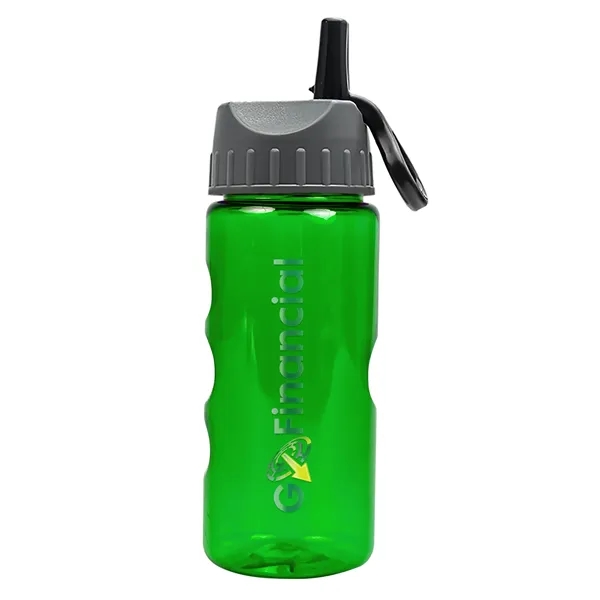22 oz Mini Mountain Bottle w/ Flip Straw Lid... from ASI 40480 Koozie Group