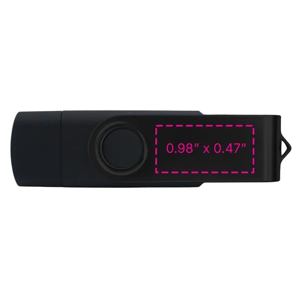 Classic swivel USB.  3.0 speed. Type A & C... from ASI 62124 iClick, Inc.