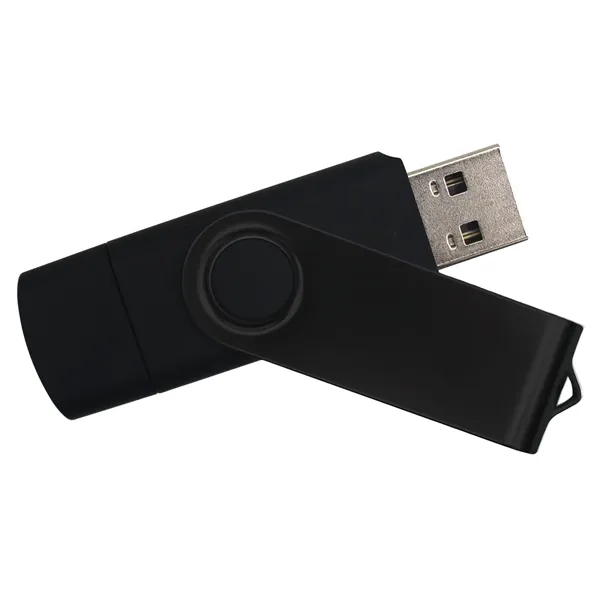 Classic swivel USB.  3.0 speed. Type A & C... from ASI 62124 iClick, Inc.