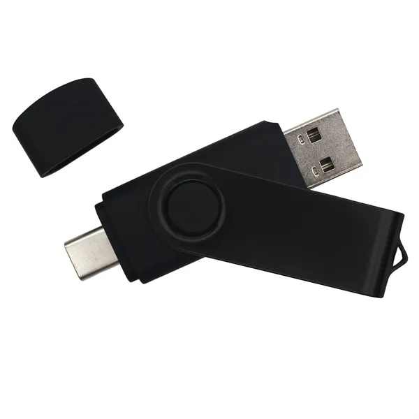 Classic swivel USB.  3.0 speed. Type A & C... from ASI 62124 iClick, Inc.