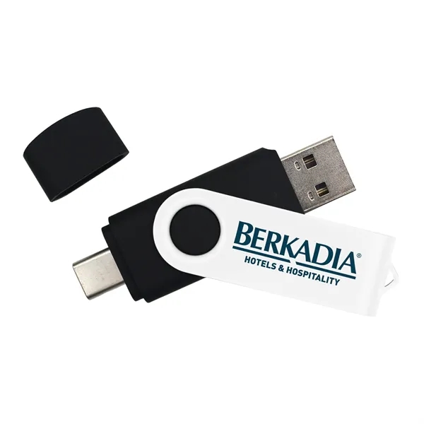 Classic swivel USB.  3.0 speed. Type A & C... from ASI 62124 iClick, Inc.