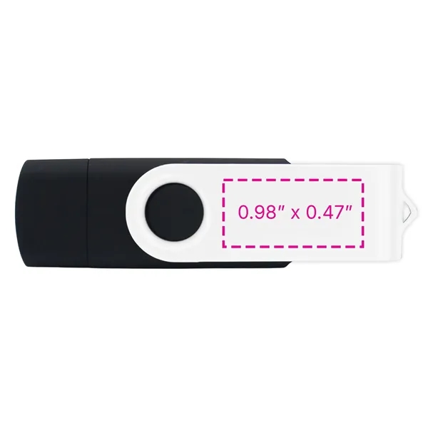 Classic swivel USB.  3.0 speed. Type A & C... from ASI 62124 iClick, Inc.