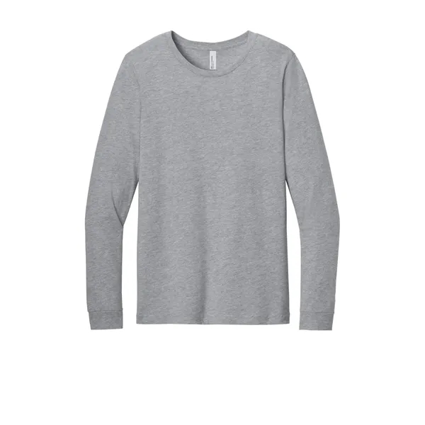 BELLA+CANVAS Unisex Heather CVC Long Sleeve Tee... from ASI 84863 SanMar