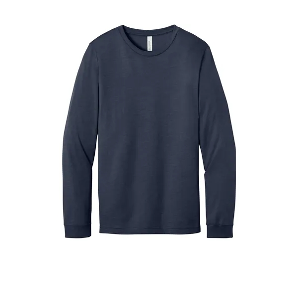 BELLA+CANVAS Unisex Heather CVC Long Sleeve Tee... from ASI 84863 SanMar